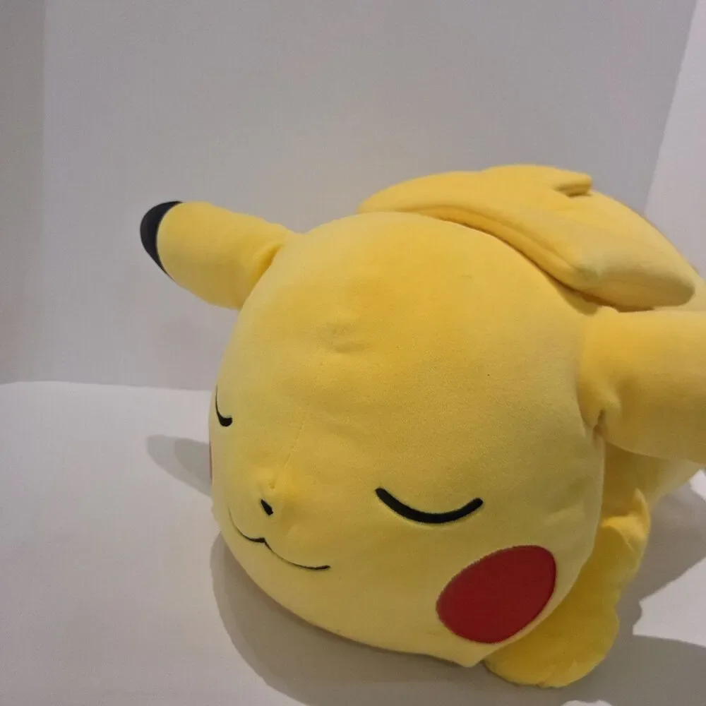 Pokémon Pikachu Sleeping Plush 18” Large Stuffed Toy Nintendo 2021